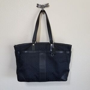 Coach Signature Diaper Large Travel Tote Bag